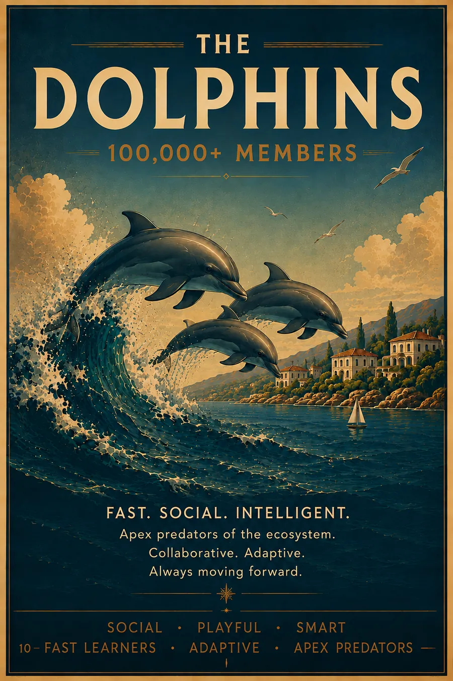THE DOLPHINS — illustrated page from The Home Swap Guy's Home Swapping In Depth guide (page 10 of 30)